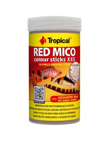 Tropical Red Mico Colour Sticks XXS 250ml