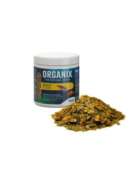 Oase Organix Daily Flakes 25g alimento para peces de diario uso en acuarios