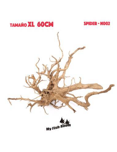 Troncos para acuarios Spider Wood "XL" pieza única 60cm n002