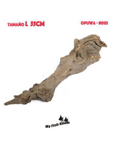 Tronco natural para acuarios Opuwa L pieza única 50cm n003