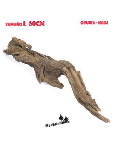 Tronco natural para acuarios Opuwa L pieza única 60cm n004