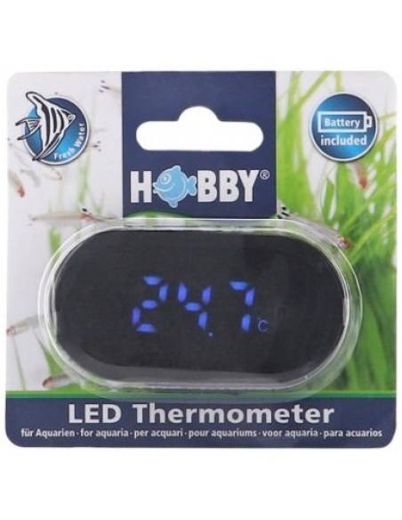 Termómetro digital LED blue neón Hobby para acuarios