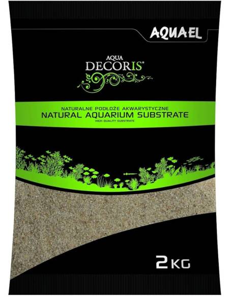 Arena Aquael Quartz Sand 0,4-1,2mm Bolsa de 10Kg