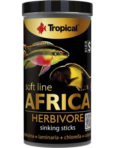 Tropical Soft Line Africa Herbivore S 100ml Sinking Sticks