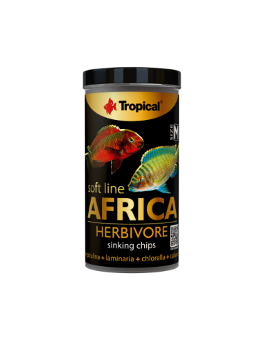 Tropical Soft Line Africa Herbivore M Sinking Chips 100ml