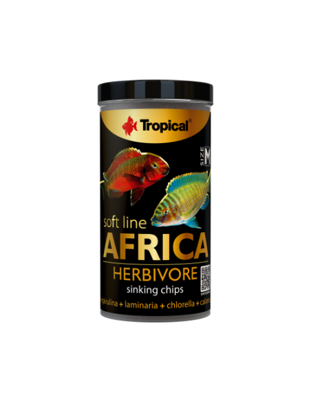 Tropical Soft Line Africa Herbivore M Sinking Chips 250ml