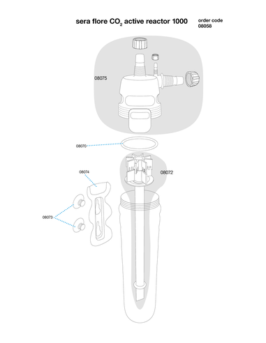 SERA flore reactor activo de CO2 1000