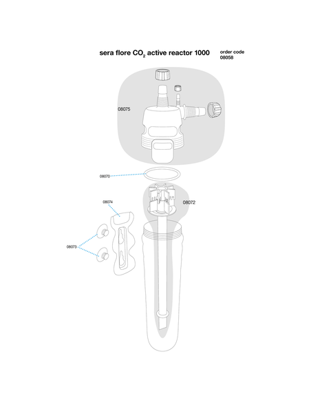 SERA flore reactor activo de CO2 1000