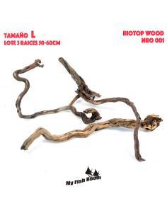 Biotop Wood tronco para recrear acuarios naturales como biotopos o proyectos de aquascaping