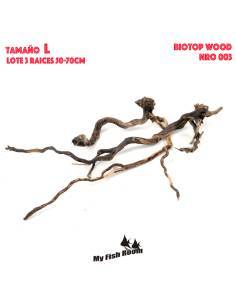 Biotop Wood tronco para recrear acuarios naturales como biotopos o proyectos de aquascaping