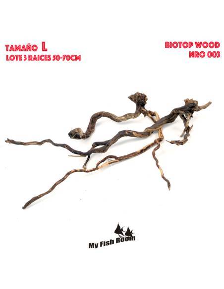 Biotop Wood tronco para recrear acuarios naturales como biotopos o proyectos de aquascaping