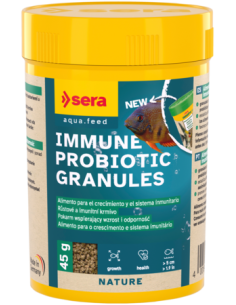 Immune probiotic granules 45g / 100ml SERA alimento para peces con probioticos