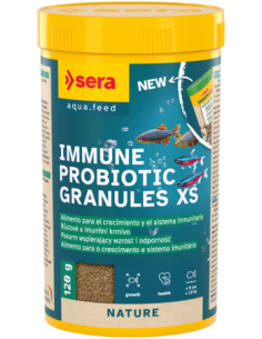 Immune probiotic granules XS 100ml SERA alimento para peces con probioticos
