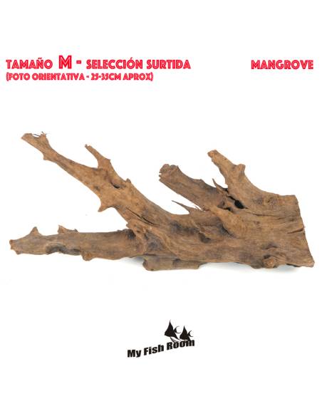 Troncos para acuarios Mangrove "M" unidad surtida