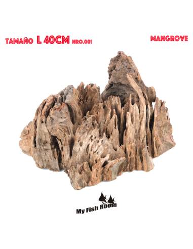 Tronco natural para acuarios Mangrove L 001