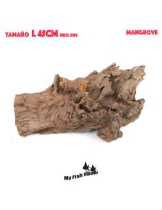 Tronco natural para acuarios Mangrove L pieza única seleccionada y fotografiada