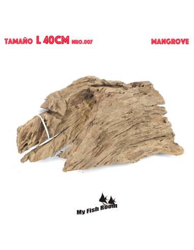 Tronco natural para acuarios Mangrove L 007