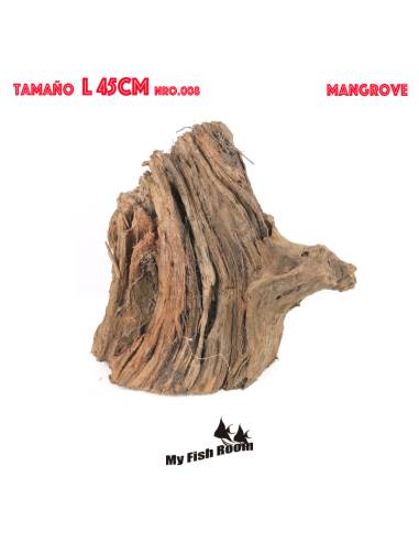 Tronco natural para acuarios Mangrove L 008