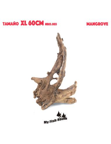 Tronco natural para acuarios Mangrove XL 003