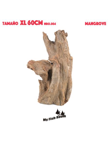 Tronco natural para acuarios Mangrove XL pieza única seleccionada y fotografiada
