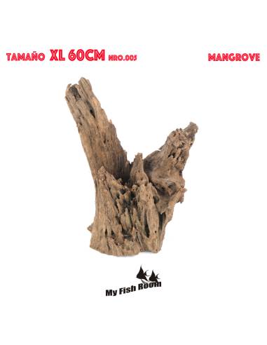 Tronco natural para acuarios Mangrove XL 005