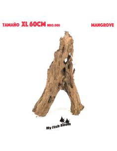 Tronco natural para acuarios Mangrove XL pieza única seleccionada y fotografiada