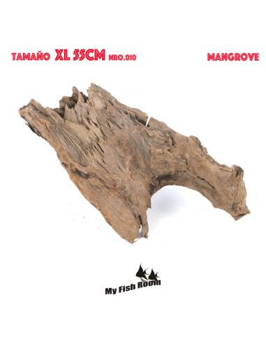 Tronco natural para acuarios Mangrove XL 010