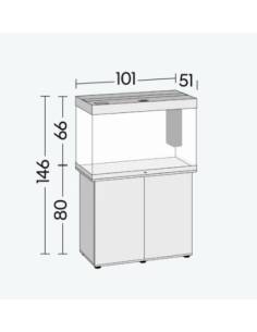 Acuario Juwel Rio 290 LED SET mesa black conjunto completo 2