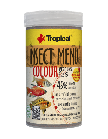 Tropical Insect menu color granules size S 100ml