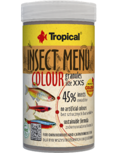 Tropical Insect menu color micro granules size XXS 100ml