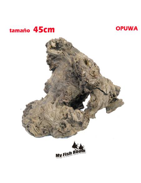 Tronco natural para acuarios Opuwa tamaño pieza única