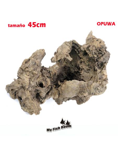 Tronco natural para acuarios Opuwa tamaño pieza única