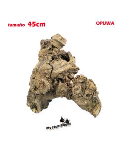 Tronco natural para acuarios Opuwa tamaño pieza única