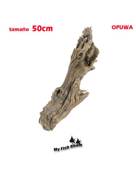 Tronco natural para acuarios Opuwa tamaño pieza única