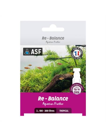 Bacterias Re Balance purifier ASF caja 24 ampollas de 20ml