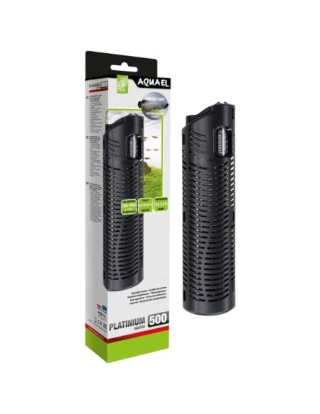 Termocalentadores electrónico regulable para acuarios Aquael Platinium Heater 500w