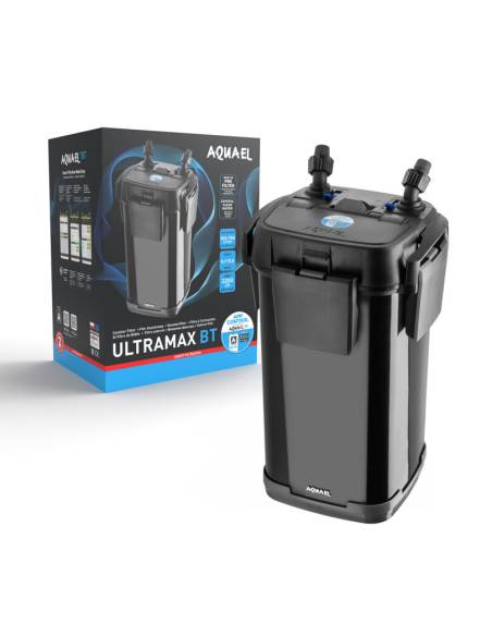 Aquael filtro exterior para acuarios Aquael Ultramax BT control via APP.