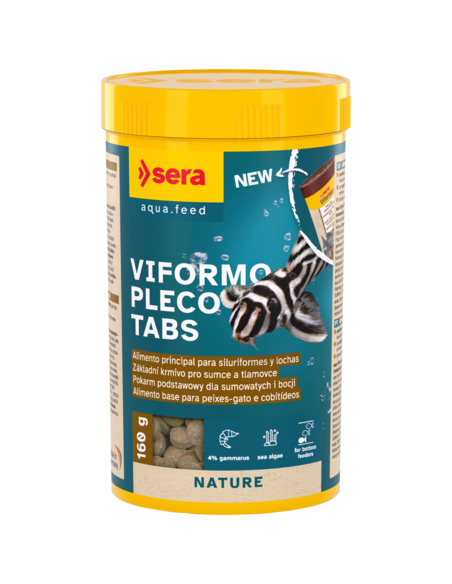 Viformo Pleco Tabs 250ml SERA nature