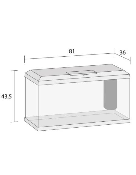 Acuario Juwel Primo 110 2.0 LED black Twinstar Edition