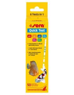 Sera Quick test 6 en 1 (50 tiras)
