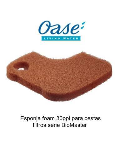 Esponja foam 30ppi para cestas filtros serie BioMaster