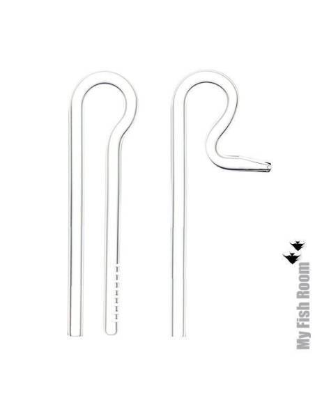Glass pipes Inflow - outflow set 13mm