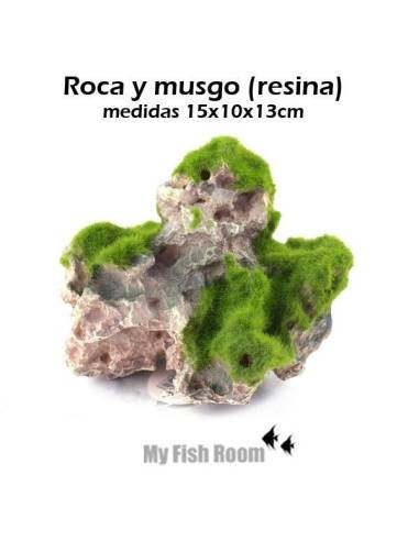 Roca y musgo  (resina)