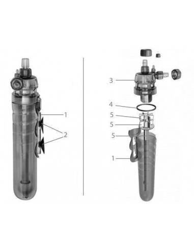 SERA flore reactor activo de CO2 500