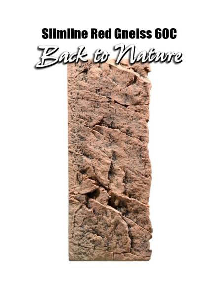 Slimline Red Gneiss  Fondos 3D "Back to Nature" -  para acuarios