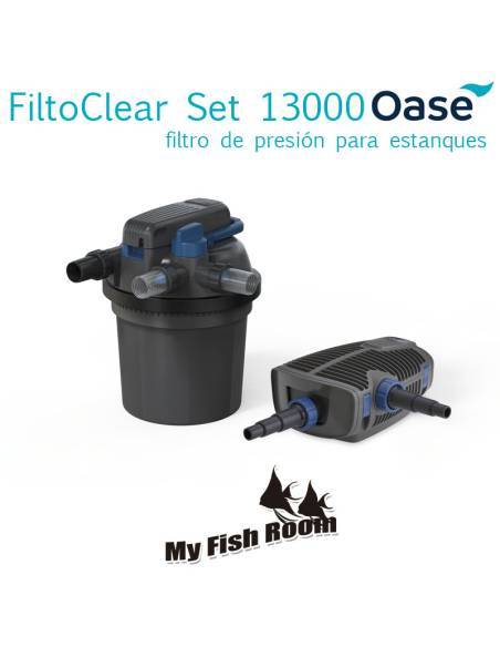 FiltoClear Set 13000 OASE  - filtro presurizado para estanques pequeños/medianos con UVC 24w