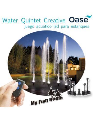 Water Quintet Creative OASE - Fuente led para estanque