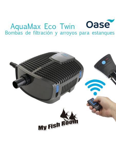 AquaMax Eco Twin 20000 - Bomba para estanque OASE