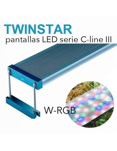 Twinstar Light III 450C - Pantalla LED 45/60cm para acuarios plantados