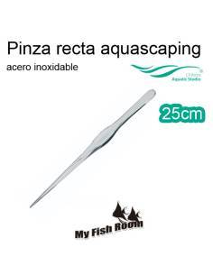 Pinza recta de acero inoxidable Chihiros para plantado en acuarios